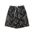 We Are Righteous Camo Pearl Cargo Shorts (Black)