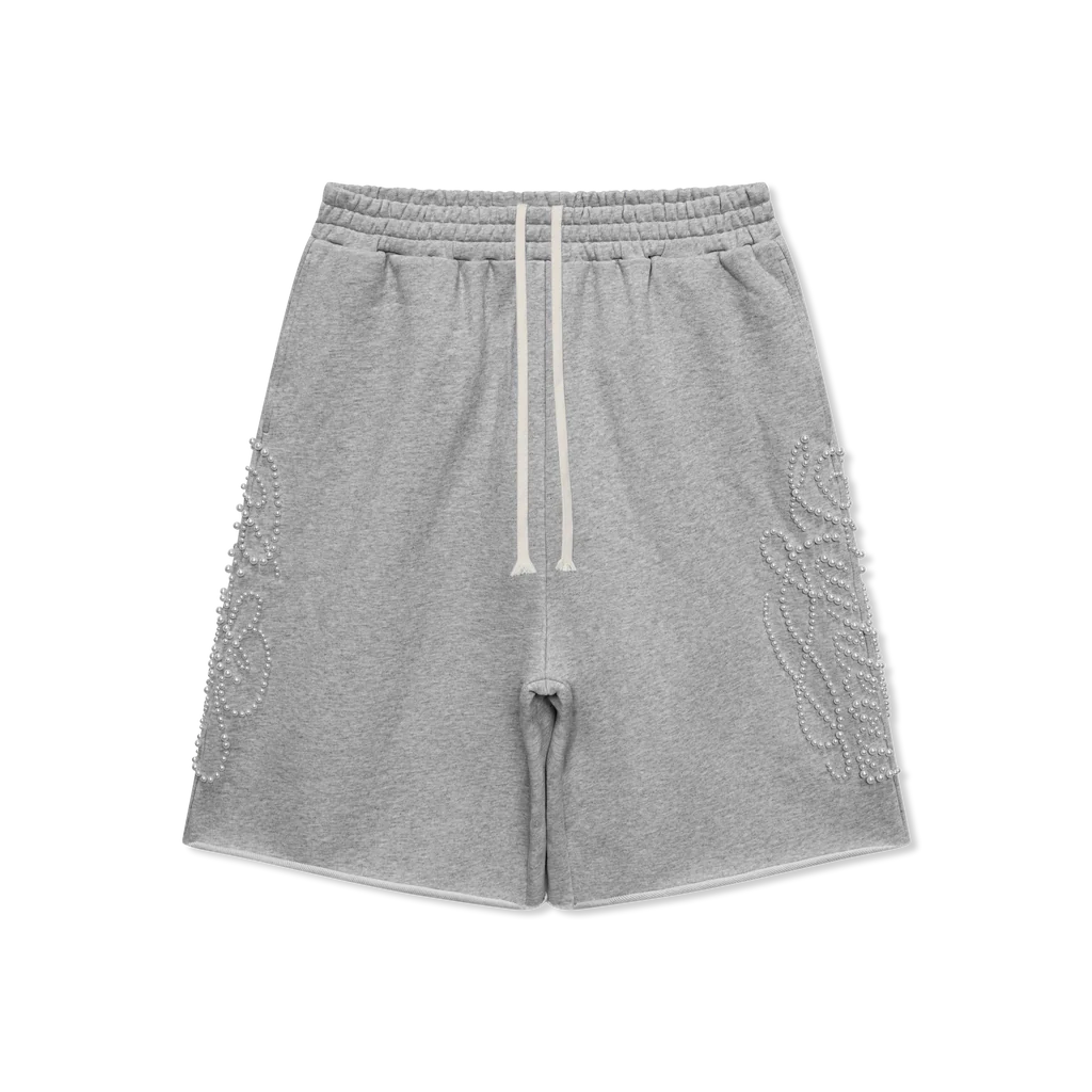 “Script Pearl” Sweatshorts